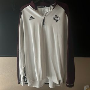 Long sleeve A&M quarter zip